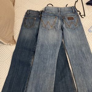 Size 7 Wrangler Retro Jeans, boys